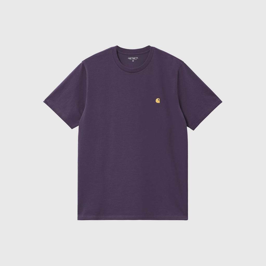 Carhartt WIP SS Chase Tee - Lokers / Gold - Front