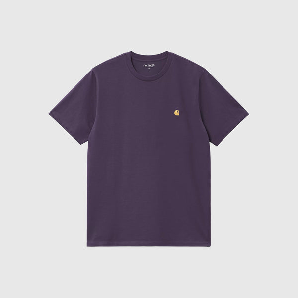 Carhartt WIP SS Chase Tee - Lokers / Gold - Front