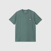 Carhartt WIP SS Chase Tee - Silver Pine / Gold - Front