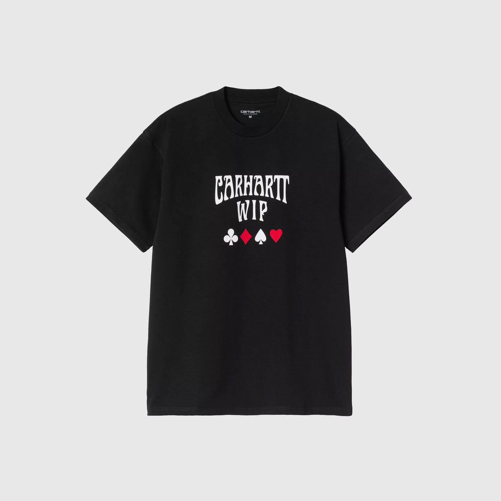 Carhartt WIP S/S Deck T-Shirt - Black - Front