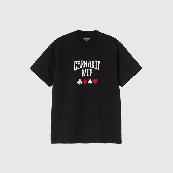 Carhartt WIP S/S Deck T-Shirt - Black - Front