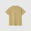 Carhartt WIP SS Script Embroidery Tee - Agate / White - Back