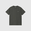 Carhartt WIP SS Script Embroidery Tee - Opuntia / White - Front