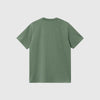 Carhartt WIP SS Script Embroidery Tee - Park / White - Back