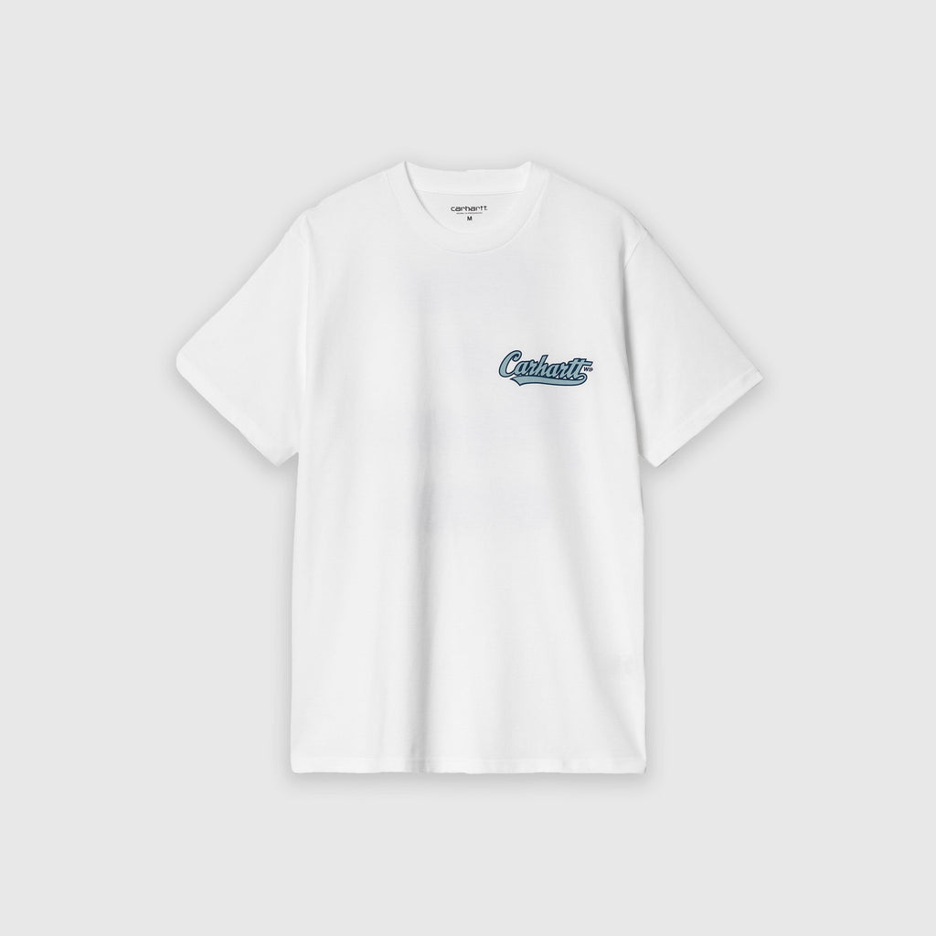 Carhartt WIP SS Spill Tee - White - Front