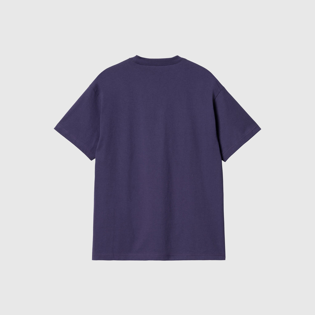 Carhartt WIP SS Yute Tee - Aura - Back