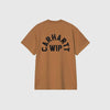 Carhartt WIP S/S Arch Script T-Shirt - WIP H Brown / Black - Back