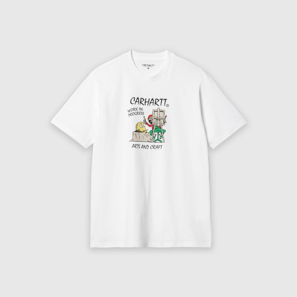 Carhartt WIP S/S Art Supply Tee - White