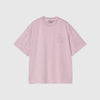 Carhartt WIP S/S Bait Shack Tee - Hortensia Garment Dyed - Front