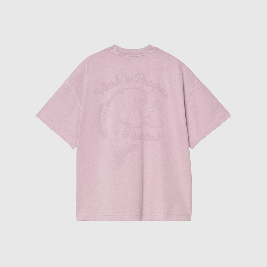 Carhartt WIP S/S Bait Shack Tee - Hortensia Garment Dyed - Back