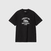 Carhartt WIP S/S Basics Tee - Black / White - Front