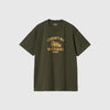 Carhartt WIP S/S Basics Tee - Office Green - Front