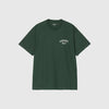 Carhartt WIP S/S Cabinetry T Shirt - Conifer / White - Front