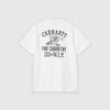 Carhartt WIP S/S Cabinetry T Shirt - White / Black - Back