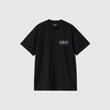 Carhartt WIP S/S Catalogue Tee - Black / Bluebird - Front