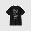 Carhartt WIP S/S Catalogue Tee - Black / Bluebird - Back