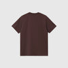Carhartt WIP S/S Chase T-Shirt - Palisander / Gold - Back