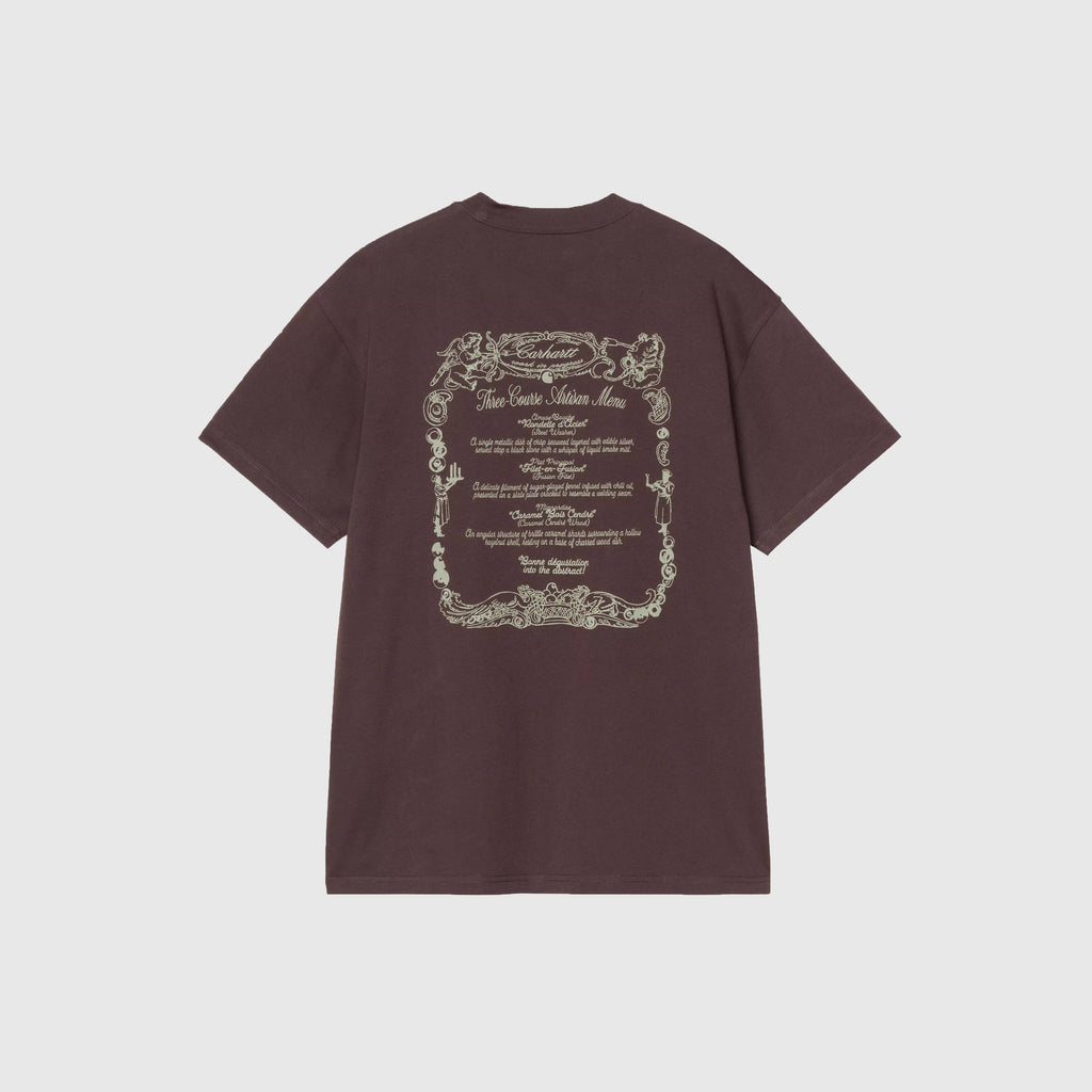 Carhartt WIP S/S Chez WIP T-Shirt - Palisander - Back