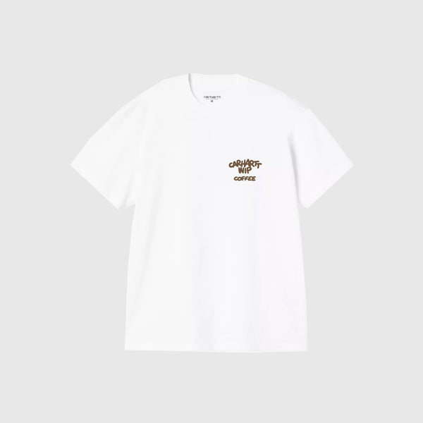 Carhartt WIP S/S Coffee Break T-Shirt - White - Front
