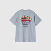 Carhartt WIP S/S Crab Paint Tee - Frosted Blue - Back