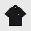 Carhartt WIP S/S Craft Shirt - Black - Front