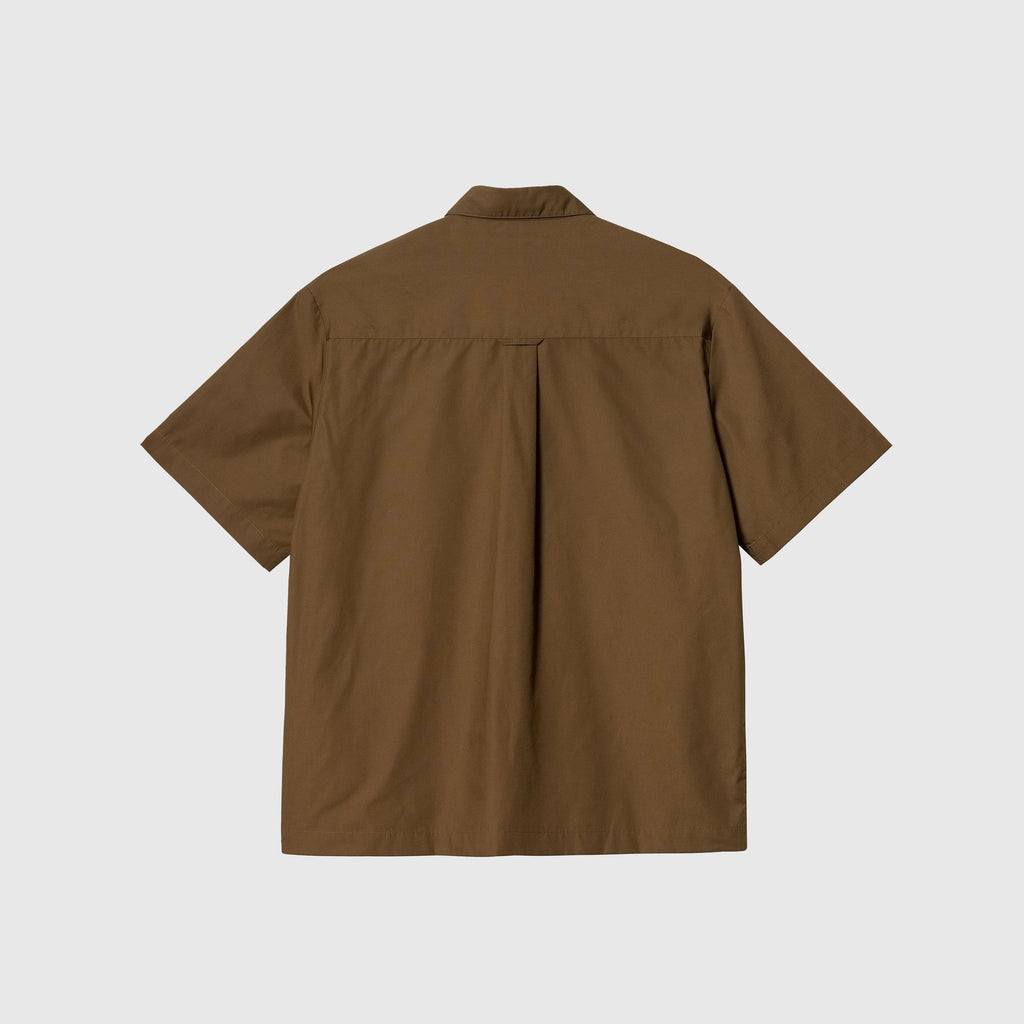 Carhartt WIP S/S Craft Shirt - Lumber - Back
