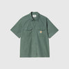 Carhartt WIP S/S Craft Shirt - Silver Pine - Front