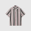 Carhartt WIP S/S Dashner Shirt - Dashner Stripe / Graphite / White - Front