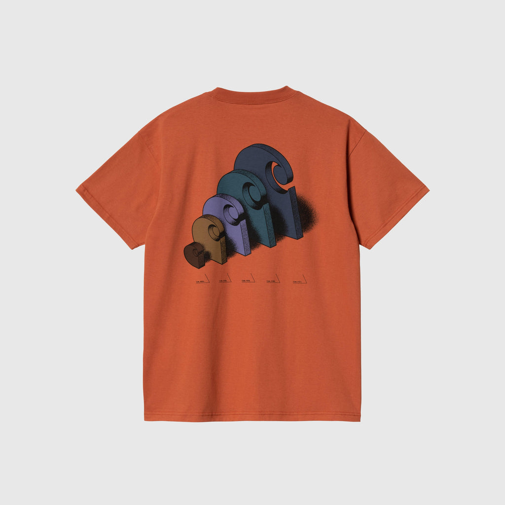 Carhartt WIP S/S Diagram C Tee - Phoenix - Back