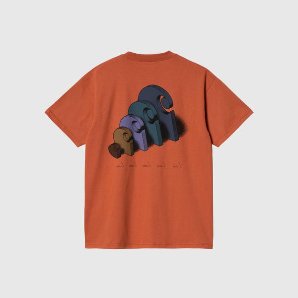 Carhartt WIP S/S Diagram C Tee - Phoenix - Back