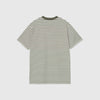 Carhartt WIP S/S Ezra Pocket Tee - Ezra Stripe / Leaf / Wax - Back