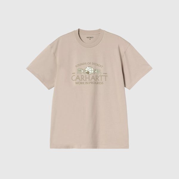 Carhartt WIP S/S Gatecrasher Tee - Fleur De Sel - Front