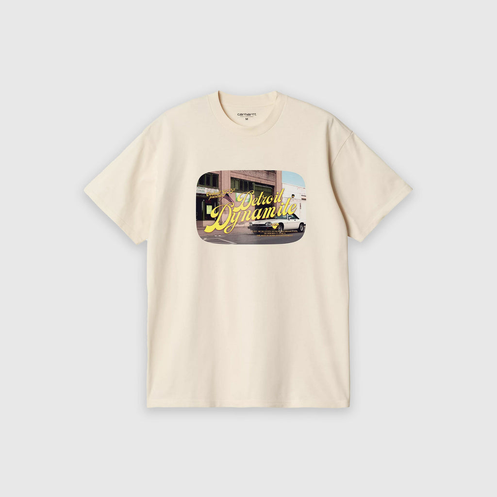 Carhartt WIP S/S Greatest Flicks Tee - Natural - Front