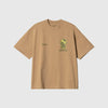 Carhartt WIP S/S Harttronix Tee - Dusty H Brown - Front
