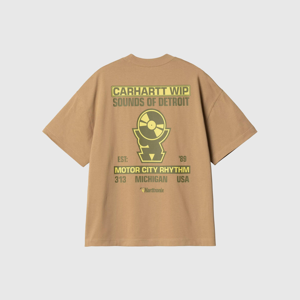 Carhartt WIP S/S Harttronix Tee - Dusty H Brown - Back