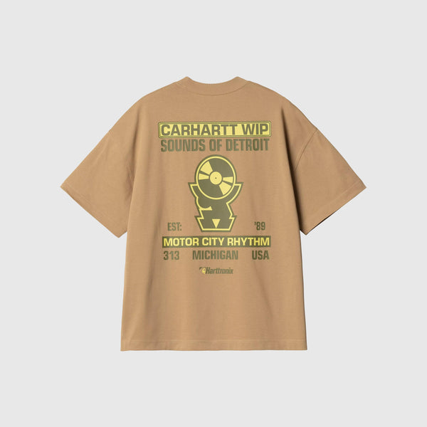 Carhartt WIP S/S Harttronix Tee - Dusty H Brown - Back