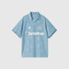 Carhartt WIP S/S Hartts Football T Shirt - Bluebird - Front