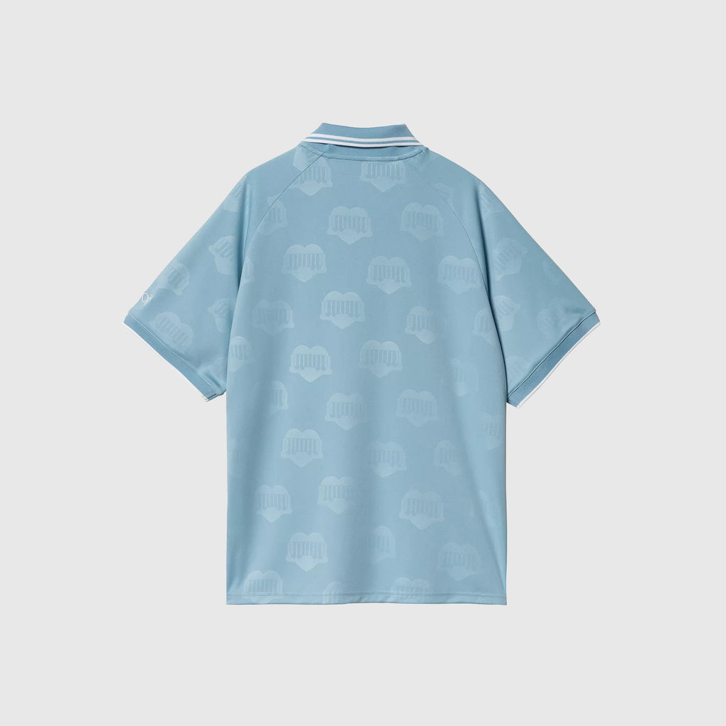 Carhartt WIP S/S Hartts Football T Shirt - Bluebird - Back