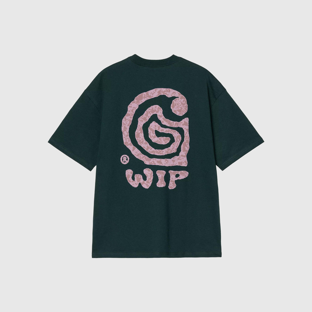 Carhartt WIP S/S Helix Tee - Deep Lagoon - Back