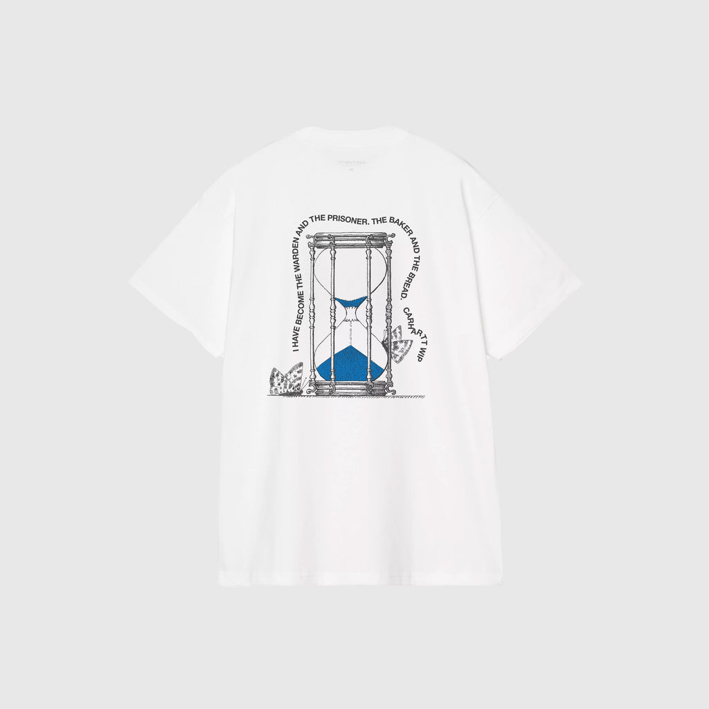 Carhartt WIP S/S Hourglass T-Shirt - White - Back