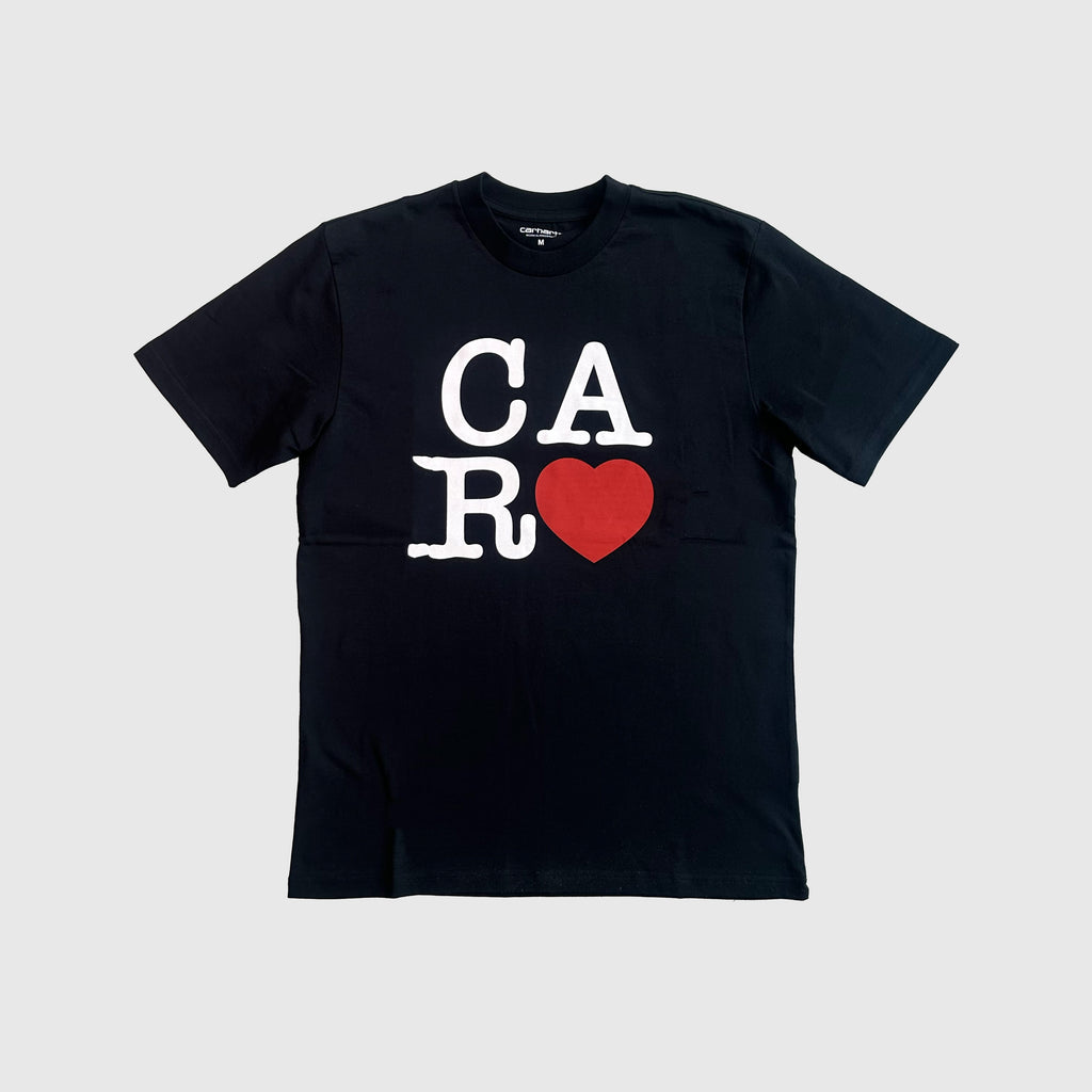 Carhartt WIP S/S I Hartt T-Shirt - Black - Front