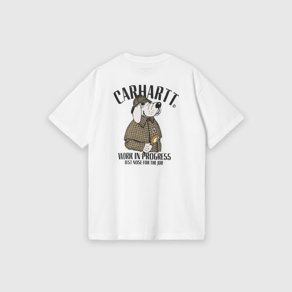 Carhartt WIP S/S Inspector Tee - White - Back