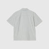 Carhartt WIP S/S Leavel Shirt - Leavel Stripe / Blue River - Back
