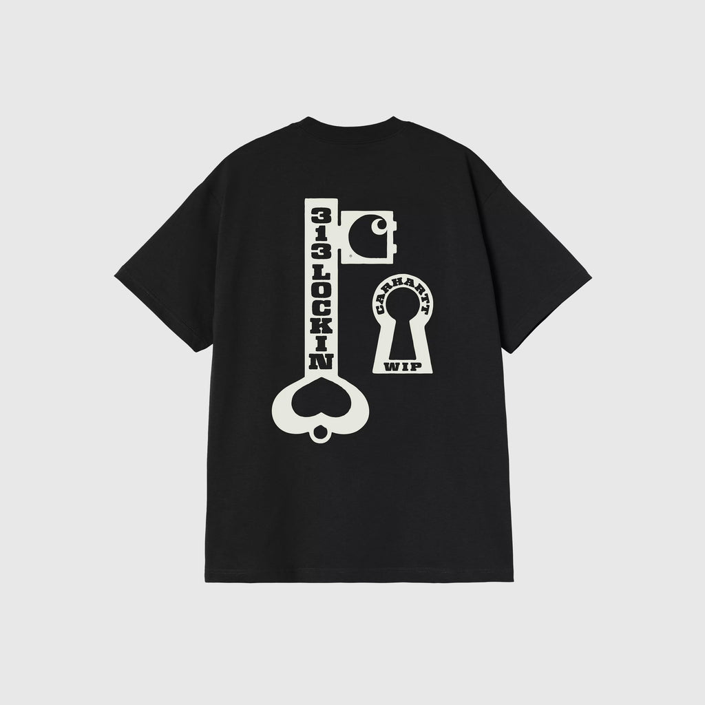 Carhartt WIP S/S Locked Tee - Black - Back