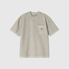 Carhartt WIP S/S Loose Pocket T-Shirt - Shady Green Garment Dyed - Front