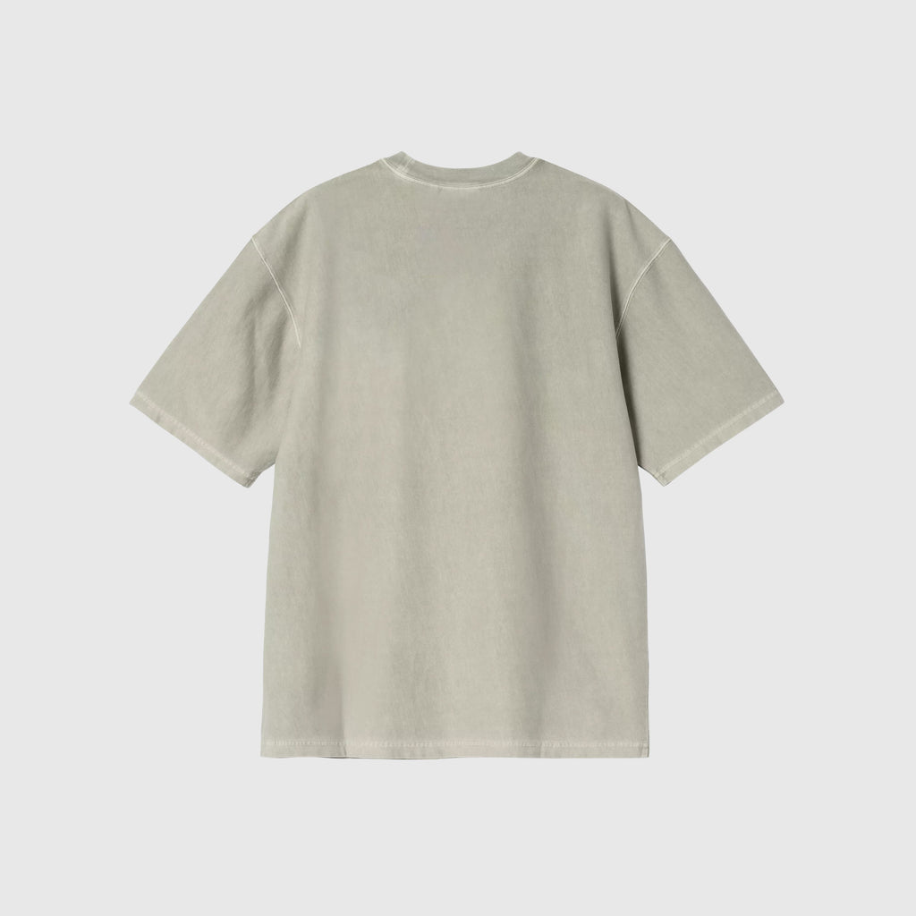 Carhartt WIP S/S Loose Pocket T-Shirt - Shady Green Garment Dyed - Back