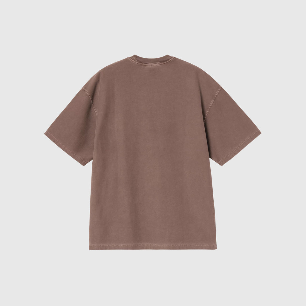 Carhartt WIP S/S Loose Pocket T-Shirt - Tobacco Garment Dyed - Back