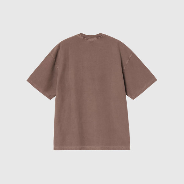 Carhartt WIP S/S Loose Pocket T-Shirt - Tobacco Garment Dyed - Back