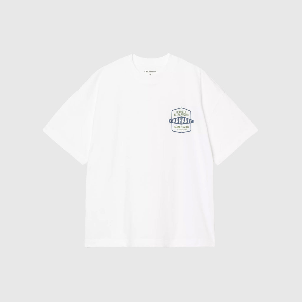 Carhartt WIP S/S Networks Tee - White - Front