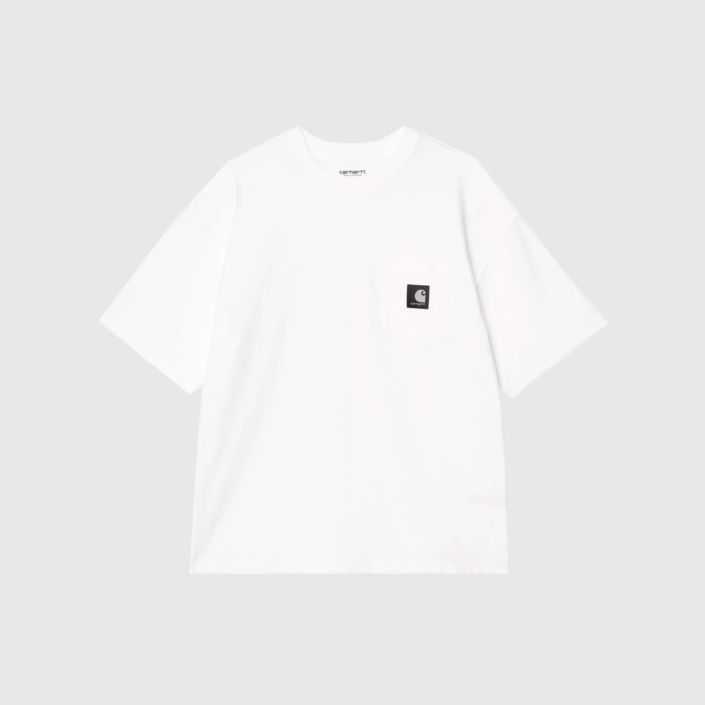 Carhartt WIP S/S OG Loose Pocket T-Shirt - White - Front